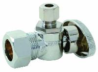1/4 Turn Angle Stop Valve for Plain End Copper