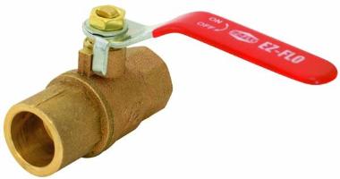 1/4 Turn Brass Ball Valves 200 PSI, Female CxC