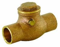 Brass Swing Check Valves Working Pressure 125 PSI CxC