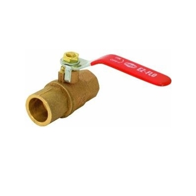 1/4 Turn Brass Ball Valves 200 PSI, Female CxC
