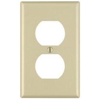 Single Gang Oversize Duplex Receptacle Plate
