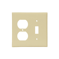 Toggle Switch/Duplex Receptacle Plate