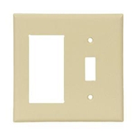 Single Gang Decora & Single Toggle Plate