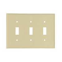 Three Gang Switch Plate