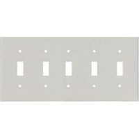 Five Gang Switch Plate