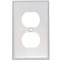 Single Gang Oversize Duplex Receptacle Plate