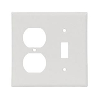 Toggle Switch/Duplex Receptacle Plate