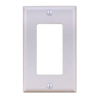 Single Gang Decora Plate