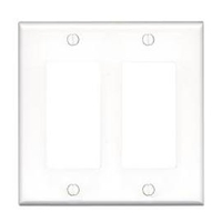 Two Gang Decora Plate