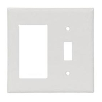 Single Gang Decora & Single Toggle Plate