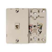 Modular Wall Mount Telephone Outlet