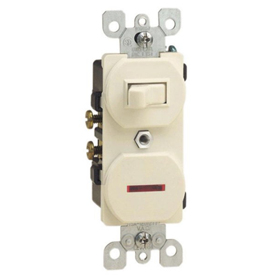 Single Pole Quiet Switch & Neon Pilot Light