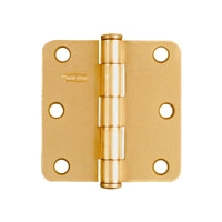 Residential Door Hinge 1/4" Radius Corners