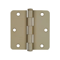 Residential Door Hinge 1/4" Radius Corners