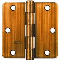 Residential Door Hinge 1/4" Radius Corners