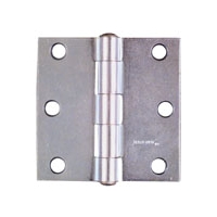 Broad Door Hinge Square Corners