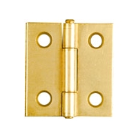 Light Narrow Door Hinge Tight Pin Square Corners