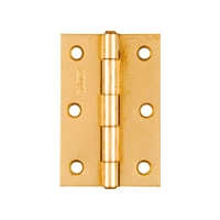 Light Narrow Door Hinge Tight Pin Square Corners