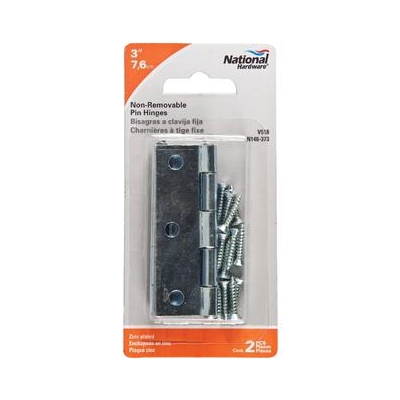 Non-Removable pin Hinges