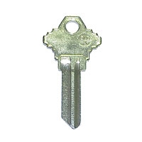 Nickel Plated Blank Key