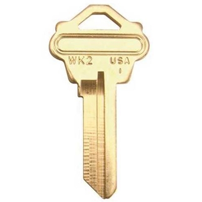 Nickle Plated Blank Key