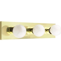 3 Light Bathroom Vanity Make-up Fixture