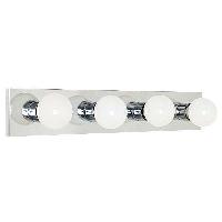 4 Light Bathroom Vanity Make-up Fixture