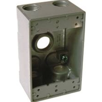 Single Weatherproof Gang Box