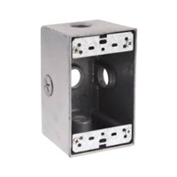 Single Weatherproof Gang Box