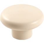 Contemporary Round Plastic Cabinet Knob