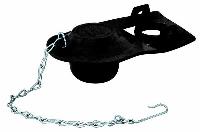 Fit-All Toilet Tank Flapper / Chain & Hook