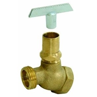 Brass Loose Key No Kink Bibb