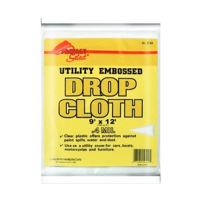 Smooth Plastic Drop Cloth