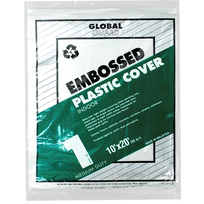 Smooth Plastic Drop Cloth