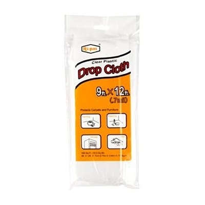 Smooth Plastic Drop Cloth
