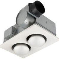Broan Bathroom Fan / Heat & 2 Lamps