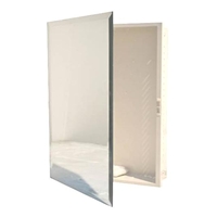 Medicine Cabinet Frameless Beveled Mirror