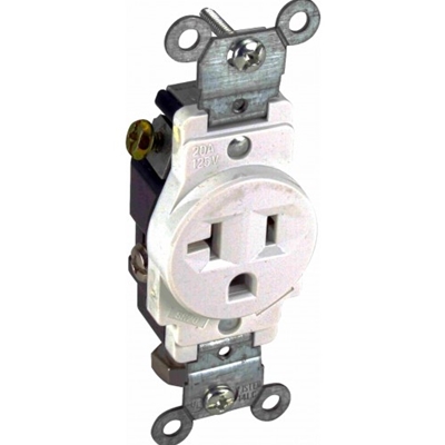 Single Receptacle for Air Conditioner - Grounded