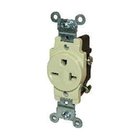 Single Receptacle for Air Conditioner - Grounded