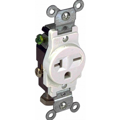 Single Receptacle for Air Conditioner - Grounded