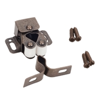 Cabinet Door Double Roller Catch with Insert Clip