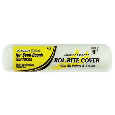 Plyman Poly Fabric Paint Roller Cover With Phenolic Core