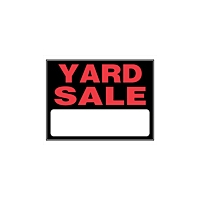 Plastic Signs 15" x 19"