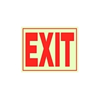 Glow in the Dark Safety Signs