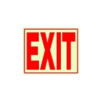 Glow in the Dark Safety Signs