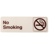 Plastic Symbol Signs 3" x 9"