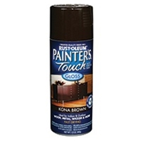 100% Acrilic Enamel Spray Gloss Black