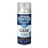 100% Acrilic Enamel Spray Gloss Black