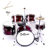 DeRosa 5 piece 16" Drum Kit