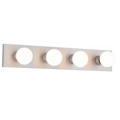 4 Light Bathroom Vanity Make-up Fixture